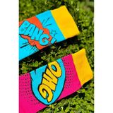 Lou Socks Unisex Sağlı Sollu Bang Pow Desenli Soket Çorap - 36 - 44 - Çok Renkli