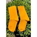 Lou Socks Unisex Turuncu Düz Renk Tenis Spor Çorabı - 36 - 44