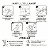 Louesse Beauty Louésse Beauty Basıc Milky White Takma Tırnak Seti - Çok Renkli