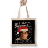 Louis All I Want For Christmas Is Theroux Bez Çanta Uzun Saplı - Açık Bej - 40 X 40
