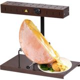 Louis Tellier Louıs Tellıer Alpage Signature Orijinal Raclette Makinesi - Tüm Peynir Çarkı Boyutlarına Uygun - 6-8 Kişilik - 900W - 230V - Yüksekliği Ayarlanabilir Isıtma Rampası Fransa'da Üretilmiştir - Siyah