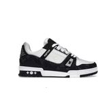 Louis Vuitton Lv Trainer Siyah Beyaz Spor Ayakkabı