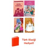 Louisa May Alcott 4 Kitap Seti + Türk Klasiği Hediye