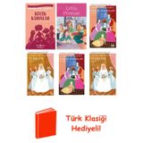 Louisa May Alcott 6 Kitap Seti + Türk Klasiği Hediye