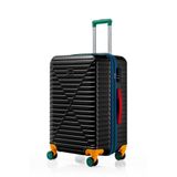 Louisiana Polo 1088 Siyah Polikarbon 4x2 Teker Büyük Boy Valiz