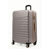 Louisiana Polo 1168 4x2 Teker Taş Bej Büyük Boy Valiz