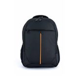 Louisiana Polo 2121 Siyah Turuncu 3 Bölmeli Laptop Okul Sırt Çantası