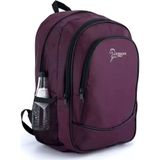 Louisiana Polo 2450 Bordo 3 Bölmeli Okul Çantası