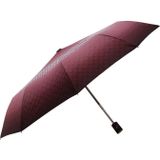 louisiana polo April Tam Otomatik Lüx Şemsiye Bordo Desenli