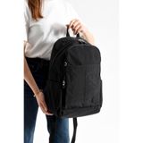 louisiana polo Bolsas Kadın Okul Sırt Çanta Siyah 1089