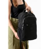 louisiana polo Bolsas Kadın Okul Sırt Çanta Siyah 1092