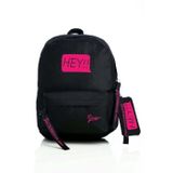 Louisiana Polo Laptop Bölmeli Okul Çantası Hey!!! Siyah Pembe 1525