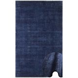 Louisville Lacivert Modern Yün Modern Geometrik Etnik Desenli Boho Yıkanabilir Hav Toz Vermez Leke Tutmaz Kaymaz Taban Dijital Makine Baskı Halı Oturma Odası Salon Yolluk Koridor Mutfak Halısı