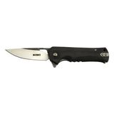 Lounge Crkt Muskie 202 Bk Siyah Kamp / Çakı 18 cm - Yarı Otomatik, Kemerlikli, Kutulu - Seçenek
