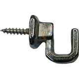 Lounge Vidalı Kanca, Askı Küçük - 15X18MM, Nikel - 100 Adet