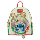Loungefly Disney Lilo ve Stitch Holiday Mini Sırt Çantası