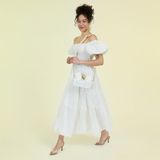 Loungefly Dısney Mınnıe Mouse Weddıng Bag - Minnie Mouse Işıltılı Dantel Düğün Omuz Çantası