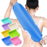 Lounsweer 7 Parça Peeling Sırt Fırçası, Duş için, Saplı Naylon Sırt Peeling Sırt Pulları, Esneyebilir Çekme Kayışı, Peelingler, Kadın Erkek için Vücut Derinlemesine Temizlik Masajları