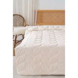 Loura Tek Kişilik Çift Taraflı Kapitone Yün Yorgan 155X215 cm - 155 x 215 cm - Beyaz