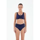 Louren B21032 Toparlayıcı Bikini Takım Lacivert, 46, LRN26YKB21032, LACİVERT, Kadın