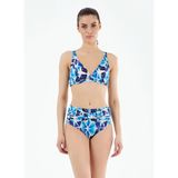 Louren Balenli Üçgen Bikini Takımı, 38, LRN26YKB21052, 1, Kadın
