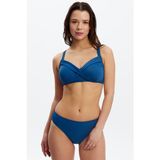 Louren Lacivert Toparlayıcı Bikini - 38 - Petrol