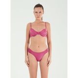 Louren Telli Toparlayıcılı Bikini Takım, 42, LRN26YKB21015, BORDO, Kadın