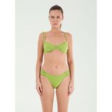 Louren Telli Toparlayıcılı Bikini Takım Yeşil, 42, LRN26YKB21015, YEŞİL, Kadın