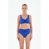 Louren Toparlayıcı Bikini Takım Mavi, 46, LRN26YKB21032, MAVİ, Kadın