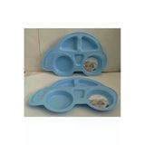 Lova Mama Tabağı Araba Model Mavi 30x17 Cm Lv-108