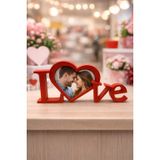 Love 3D Fotoğraflı Çerçeve – Sevgililer Günü Hediyesi Masaüstü