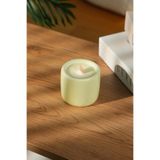 Love Bundles Soft Lime%100 Soya Wax Odun Fitilli Mum Yeşil