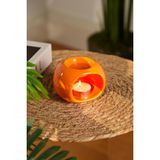 Love Bundles Sphereglow Turuncu Seramik Buhurdanlık – Sunset Orange Turuncu - Çok Renkli