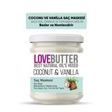Love Butter Coconut & Vanilya Nemlendirici Saç Maskesi -