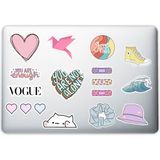 Love Dekoratif Laptop Notebook Tablet Telefon Sticker Set 03 - 18 x 17 cm