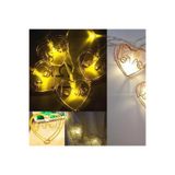 Love Kalpli Rose Gold Led Işık Zinciri Yılbaşı, Doğum Günü ve Romantik Dekor Aydınlatma