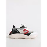 Love Moschino Beyaz-Siyah Kadın Sneaker JA15366G1IIQA