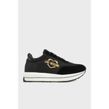 Love Moschino Deri Süet Detaylı Sneaker Ayakkabı Bayan Ayakkabı JA15074G1MINA00A - 2J9-Siyah