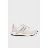 Love Moschino Deri Süet Detaylı Sneaker Ayakkabı Bayan Ayakkabı JA15403G1MIAM10D - Gri
