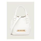 Love Moschino El Çantası, Standart, 5003345585, Beyaz, Kadın