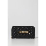 Love Moschino JC5600PP0ELA Portaf Quilted Pu Nero Kadin Cüzdan - Siyah