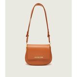 Love Moschino Kadın Deri Ayarlanabilir Askı Metal Logo Bej Omuz Çantası JC4374PP0NKF0-200