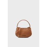 Love Moschino Kadın Deri Ayarlanabilir Askı Metal Logo Kahverengi Omuz Çantası JC4369PP0NKF0-200