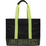 Love Moschino Kadın El Çantası JC4036PP1ILF100A - STD - Siyah - Yeşil