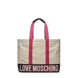 Love Moschino Kadın El Çantası Jc4036pp1ılf110b, Siyah-Fuşya, Standart