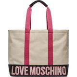 Love Moschino Kadın El Çantası JC4036PP1ILF110B - STD - Siyah - Fuşya