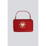 Love Moschino Kadın Metalik Logo Desenli Çıkarılabilir Uzun Omuz Askılı Kırmızı Omuz Çantası JC4367PP0NKG0-500
