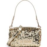Love Moschino Kadın Pullu Deri Ayarlanabilir Askı Metal Logo Gold Omuz Çantası JC4149PP0NKK1-90B