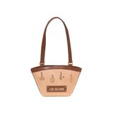 Love Moschino Kahve Kadın Omuz Çantası JC4284PP0M10A