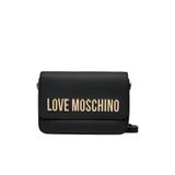 Love Moschino Lettering kadın omuz çantası, Siyah, Ölçü Birimi